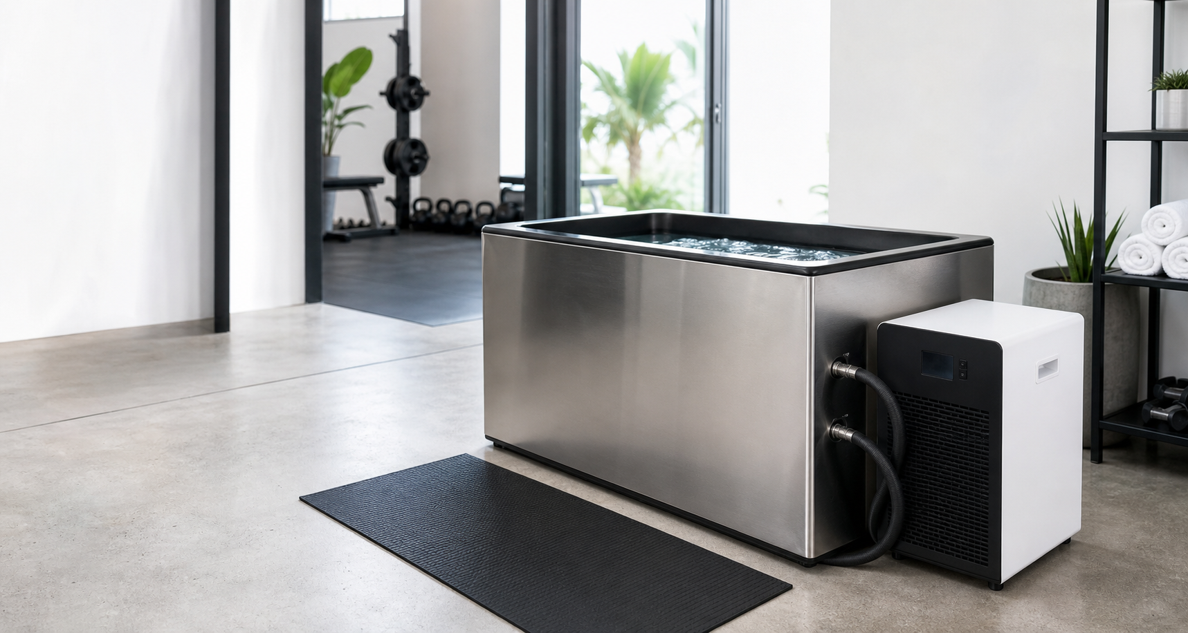 Private-label cold plunge tubs and chillers built for your market.